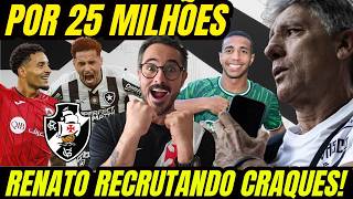 É DE ARREPIAR! ACABEI DE APURAR E É VERDADE MESMO! GREGORE VAI FECHAR E RENATO LIGANDO PRA REFORÇOS!