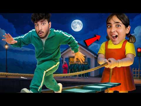 I Played SQUID GAME with my Sister! 😭