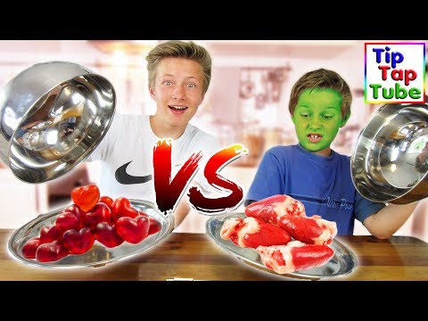 REAL FOOD vs. JUNK FOOD - THIS IS GOSSIPING 🤢 CHICKEN HEARTS ARE DISGUSTING 🤮 TipTapTube