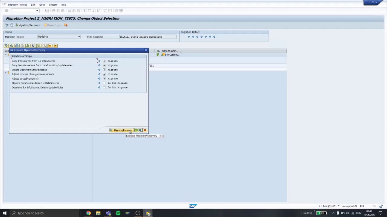 SAP BW - 3 x To 7 x Dataflow Migration (RSMIGRATE)