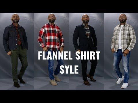 How To Wear A Flannel Shirt/How A Flannel Shirt Should Fit