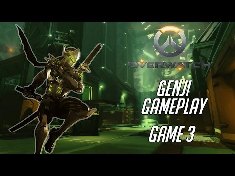Overwatch Open Beta | Genji | Game 3: Heroes Never Die!