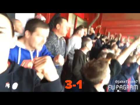 FC United of Manchester vs Harrogate Town - FA Cup 3rd round qualifier.