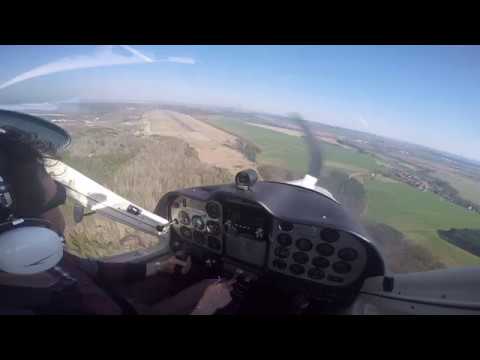 LKLN RWY 06 LANDING 01 APRIL 2017