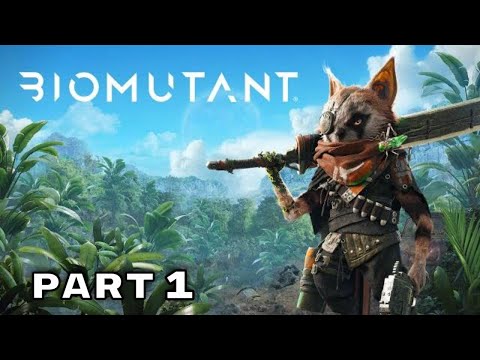 BIOMUTANT PS5 Walkthrough Gameplay Part 1 - INTRO (FULL GAME) Road To 1K
