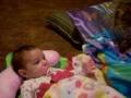 The Girls Watching Sesame Street And Halle Being The Big Sister
