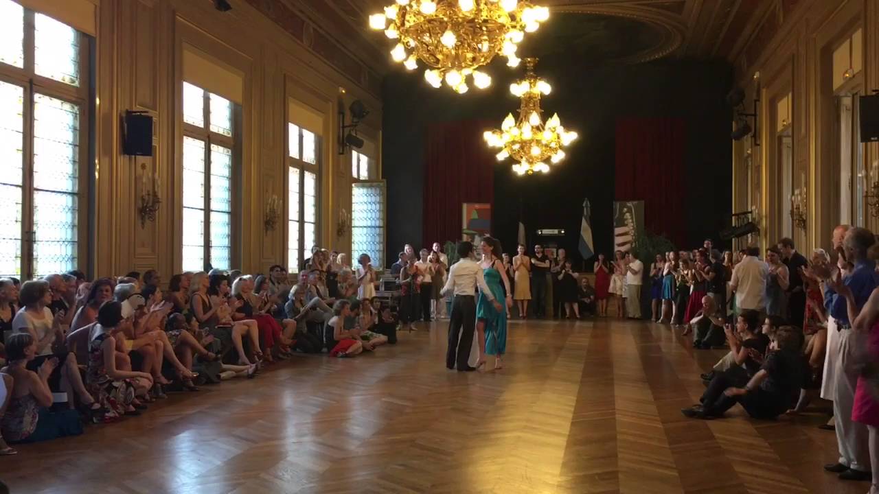 Milonga dans les Salons de la Mairie du 6ème  Charlotte Millour