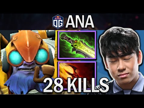 OG.ANA SMURF TINKER WITH 28 KILLS & 100K DAMAGE - DOTA 2 7.31 GAMEPLAY