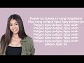 Paligoy Ligoy - Nadine Lustre (Lyrics Video) | imYhalla🍂