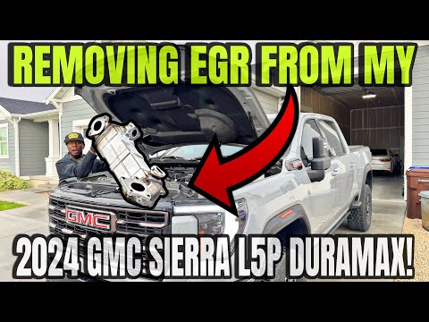 2024+ GMC Sierra HD L5P Duramax: Removing The EGR System On My Truck