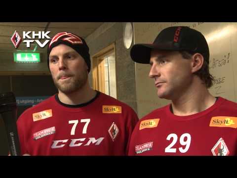 130312 - Intervjuer efter Karlskrona HK - Huddinge IK