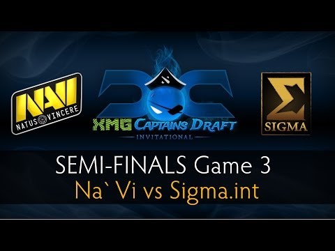 Dota 2 Na`Vi vs Sigma.int - Game 3 Highlights - The XMG Captains Draft Invitational