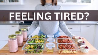 Try this 3-day Meal Prep to BOOST Energy