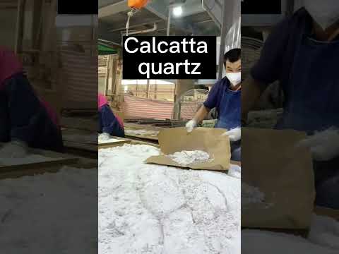 Calacatta White Quartz Slab Design