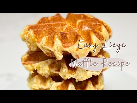 The Secret to Making Perfect Liege Waffles