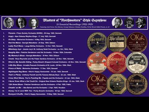 Masters of "Northwestern" Style Saxophone: 1922-1925 (feat. Pettis, Murray, Johnson, Hawkins, Breed)
