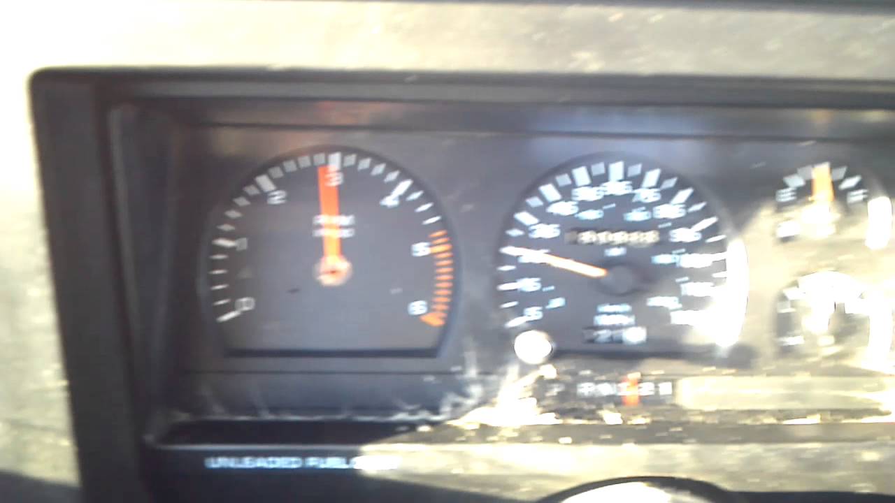 3.9L V6 1990 Dodge Dakota LE Acceleration