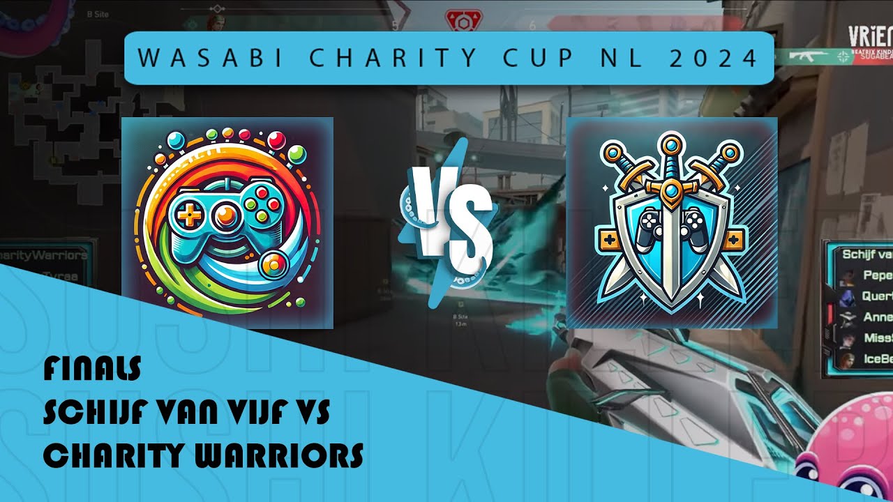 FINALS Highlights - Wasabi Charity Cup NL 2024 🛡️Schijf van Vijf vs Charity Warriors