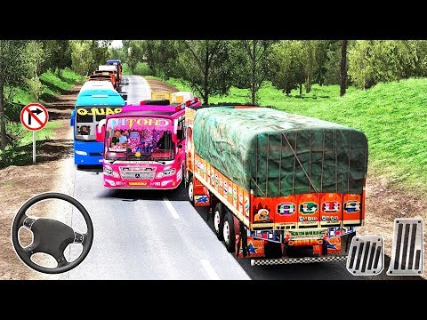 Mobile Truck Simulator Indian driver - First Bus Transporter - Best GamePlay