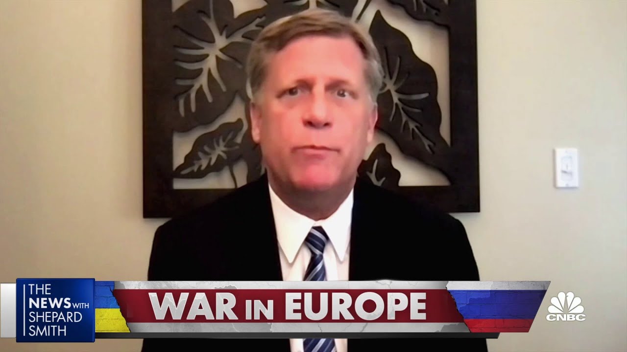 Putin is 'humiliated' over military progress in Ukraine, says former U.S. ambassador Michael McFaul