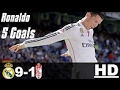 Real Madrid vs Granada 9-1 - All Goals & Extended Highlights - La Liga 05 04 2015 HD