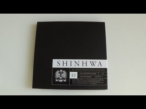 Unboxing Shinhwa 신화 13th Studio Album Unchanging - Touch