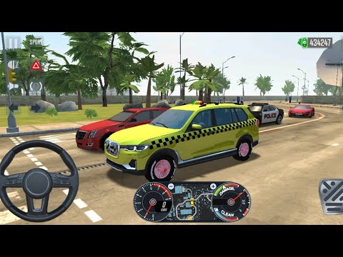 Taxi SIM 2020 | Suv BMW X7 Driving Miami City Wheel Drive Android Gameplay Gameplay Car