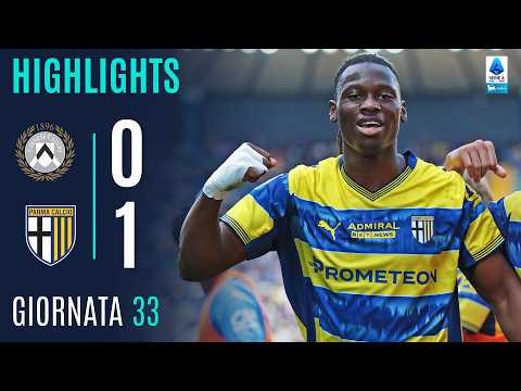 Video highlights della Udinese vs Parma (0 a 1) - Giornata 33 - Fantacalcio e fantamedie
