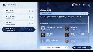 【原神】ゴロゴロ雪山レイド「喧騒の風雪」の星4+お試しのみ攻略【冒険者競技大会】