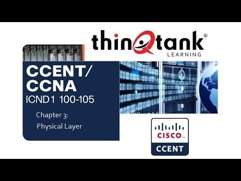 thinQtank Learning CCENT Training Camp Chapter 3 - PHYSICAL LAYER