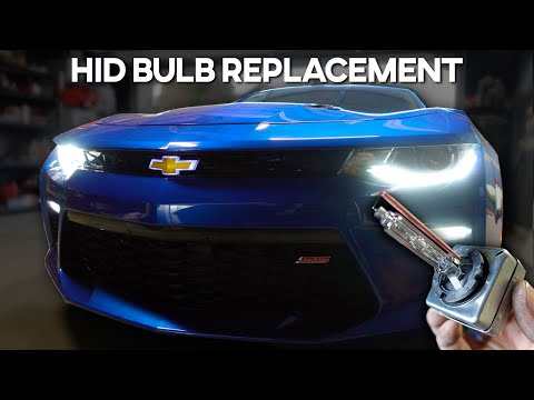How to Replace HID Headlight Bulbs (Easy and Cheap) | 2016 - 2022 Camaro SS