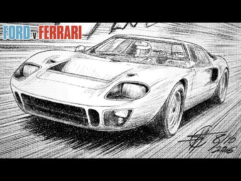 Initial D Ford v Ferrari: "The Top" Daytona Scene