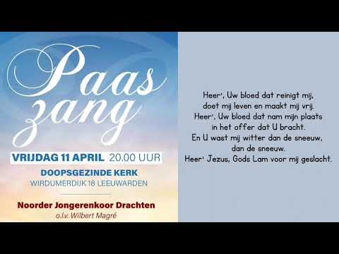 Heer Uw bloed dat reinigt mij