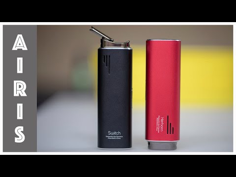 Airis Switch and Herborn Portable Herbal Vaporizers