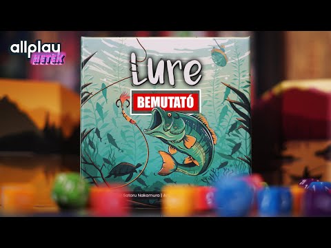 Kockázatos halfogás | Lure társasjáték bemutató - :: DRAFT :: Társasjáték vlog