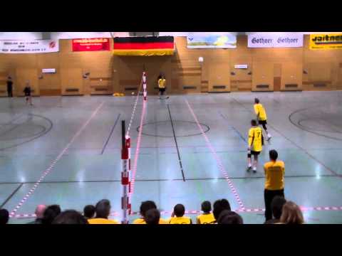 6. Dm U16m Halle 2014/15 Wüba Vorrunde Waibstadt Satz 2
