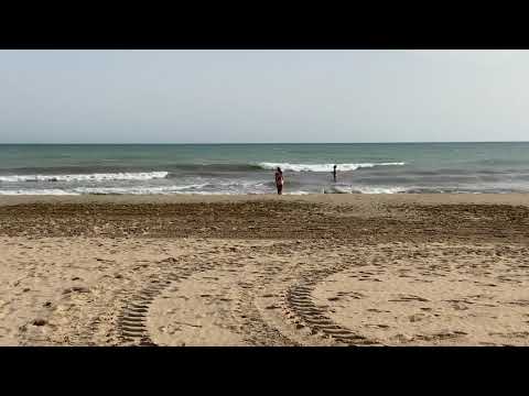 SANTA BARBARA IS A CASTLE IN SPAIN, A VERY BEAUTIFUL RESORT. SEA WATER IS WARM AND THE SUN IS 