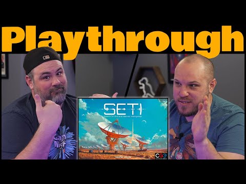 SETI Full Play through | The Game Haus