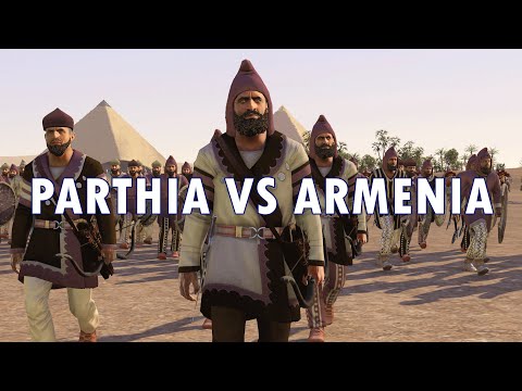 Parthia vs Armenia - Multiplayer Battle - Total War Rome 2