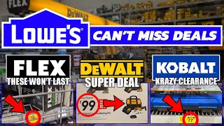 Lowe's HUGE Tool Clearance - Prices You Won’t Believe!
