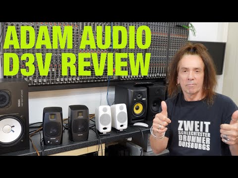 Adam Audio D3V v iLoud studio monitors full review