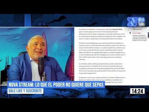 Leonardo Belastegui analizó la Reforma Laboral en el programa de Mario Casalongue por NOVA TeVe