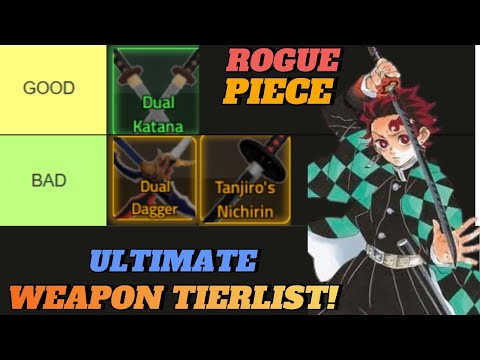 Rogue Piece | ultimate sword tierlist