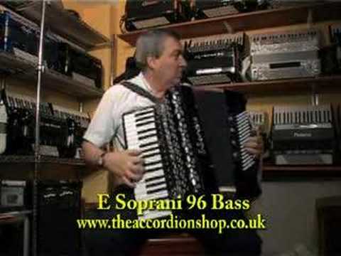 E Soprani 96 bass Accordion