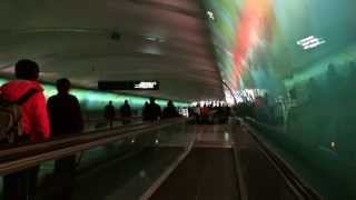Detroit Metro Airport in Slow Motion with the iPhone 5S