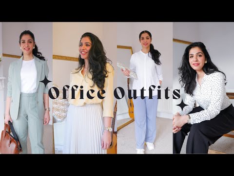 Outfits for WORK | Professional Outfit Ideas ft. Uniqlo
