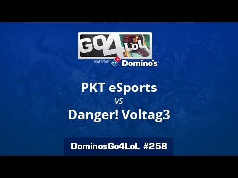 PKT eSports vs. Danger! Voltag3 - Semifinal - Domino's Go4LoL #258