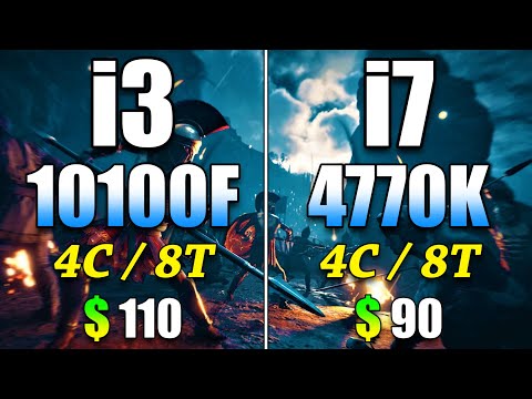 Core i3 10100F vs Core i7 4770K | PC Gaming Tested in 1080p and 1440p | RTX 3080 10GB