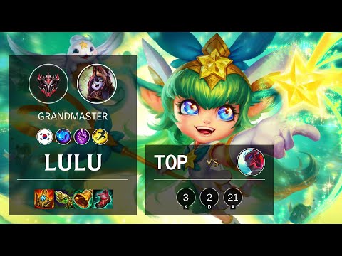 Lulu Top vs Yone - KR Grandmaster Patch 11.15