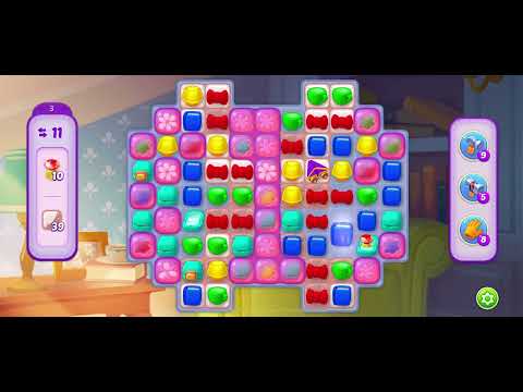 Homescapes level 3 after level 13050 - no booster gameplay